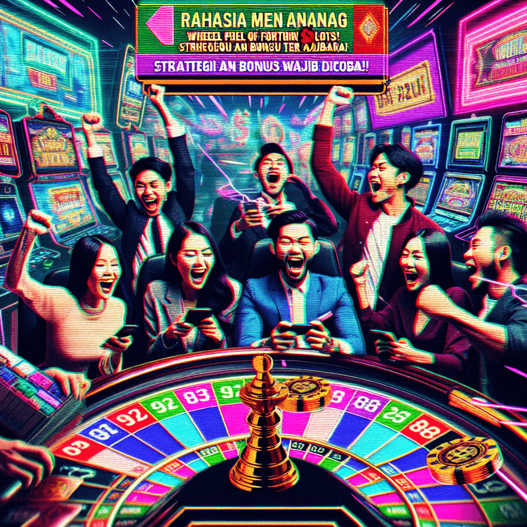 Rahasia Menang Besar di Wheel of Fortune Slots 2024: Strategi dan Bonus Terbaru yang Wajib Dicoba!